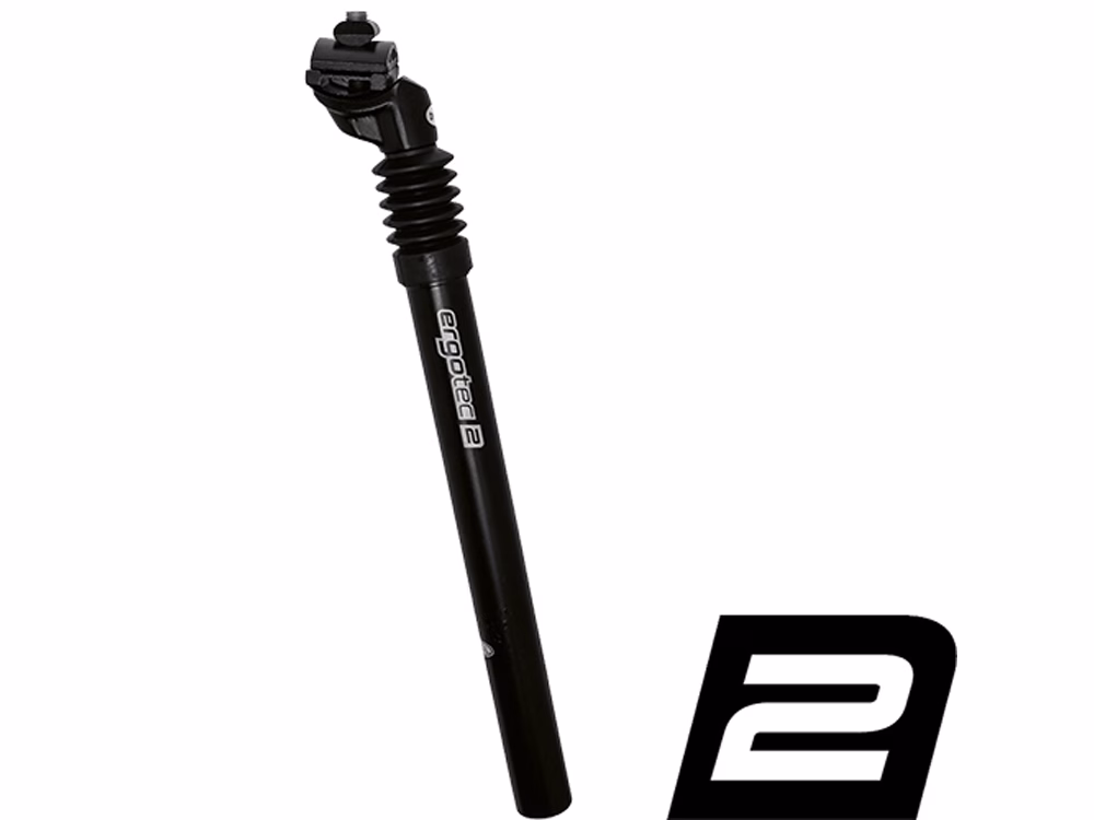 ergotec Patentsattelstütze (350 x 30.9mm | schwarz)