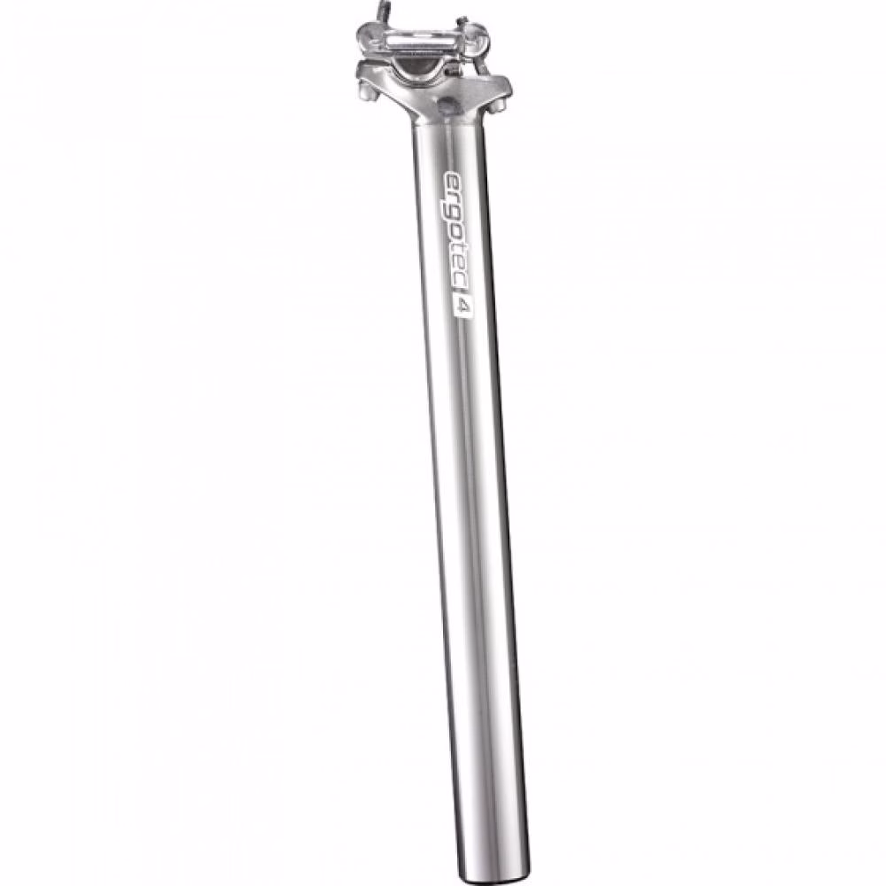 Ergotec Patentsattelstütze Atar 550 ø34,9mm L550mm 12mm Offset silber