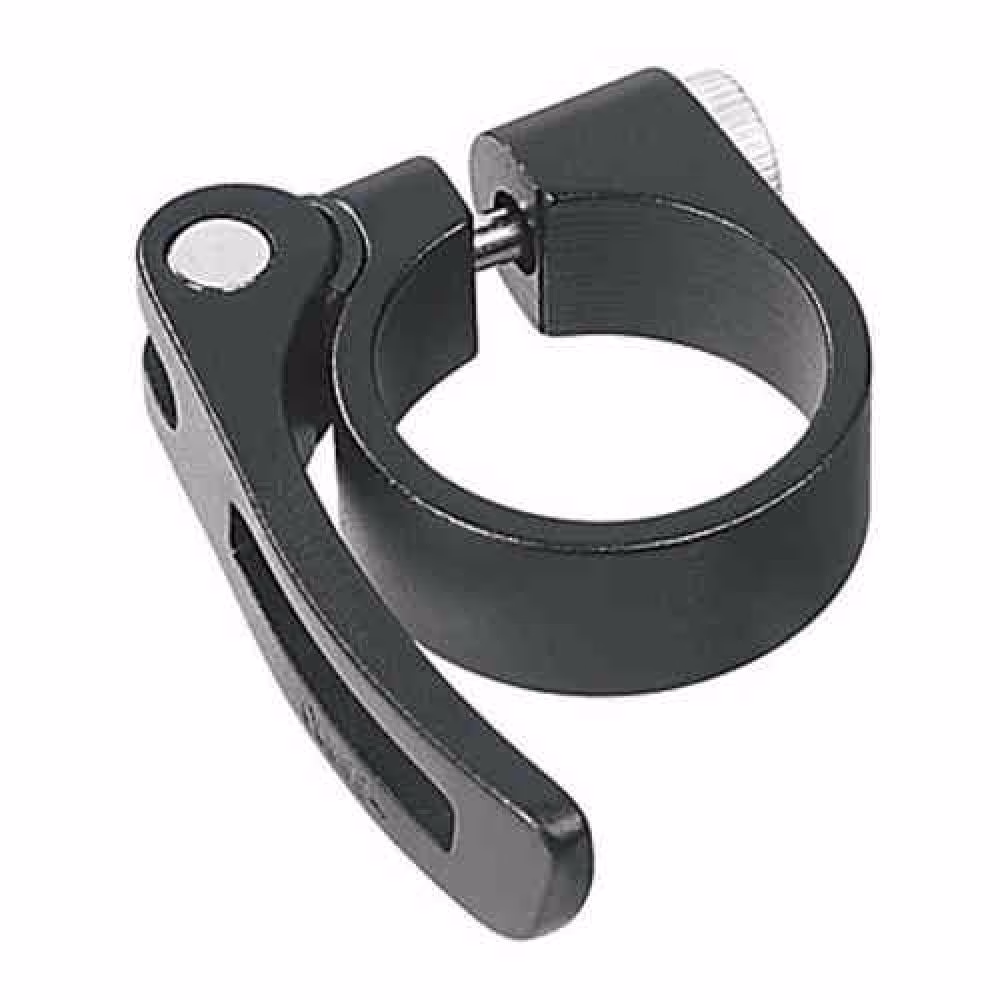 Ergotec Sattelklemmschelle SCQ-080 ø34.9mm mit Schnellspanner schwarz