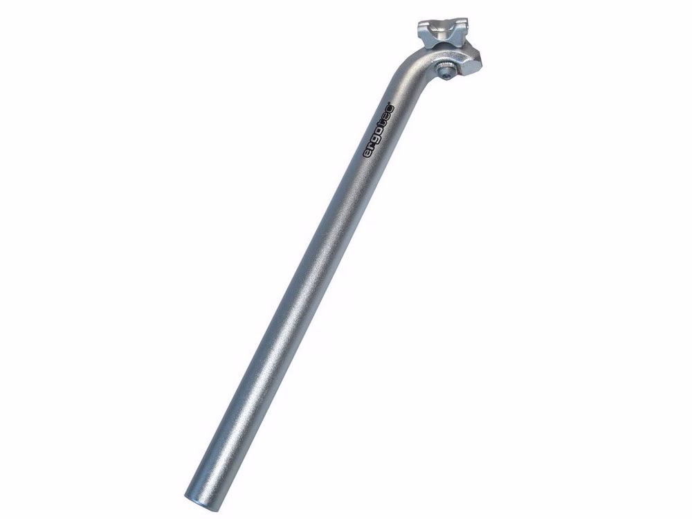 ergotec Sattelstütze Hook (ø28,6mm | 400mm | silber)