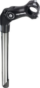 Ergotec Vorbau Octopus 2 SL 300mm/110mm Niro/Alu,schwarz/silbØ25,4mm11/8"31,8 LA
