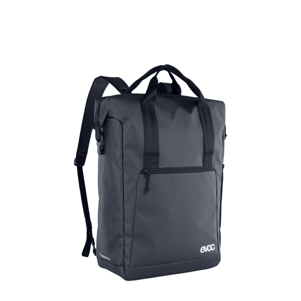 Evoc Tote Backpack 18 2-in-1: Rucksack und Tragetasche One Size carbon grey - black