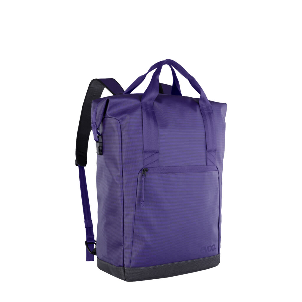 Evoc Tote Backpack 18 2-in-1: Rucksack und Tragetasche One Size violet - black