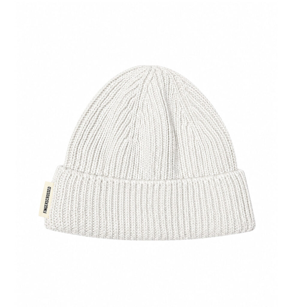 Fingerscrossed Beanie Merino Casual wärmende Mütze One-Size cloud