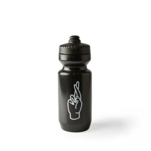 Fingerscrossed Bidon Fahrradtrinkflasche 650ml black