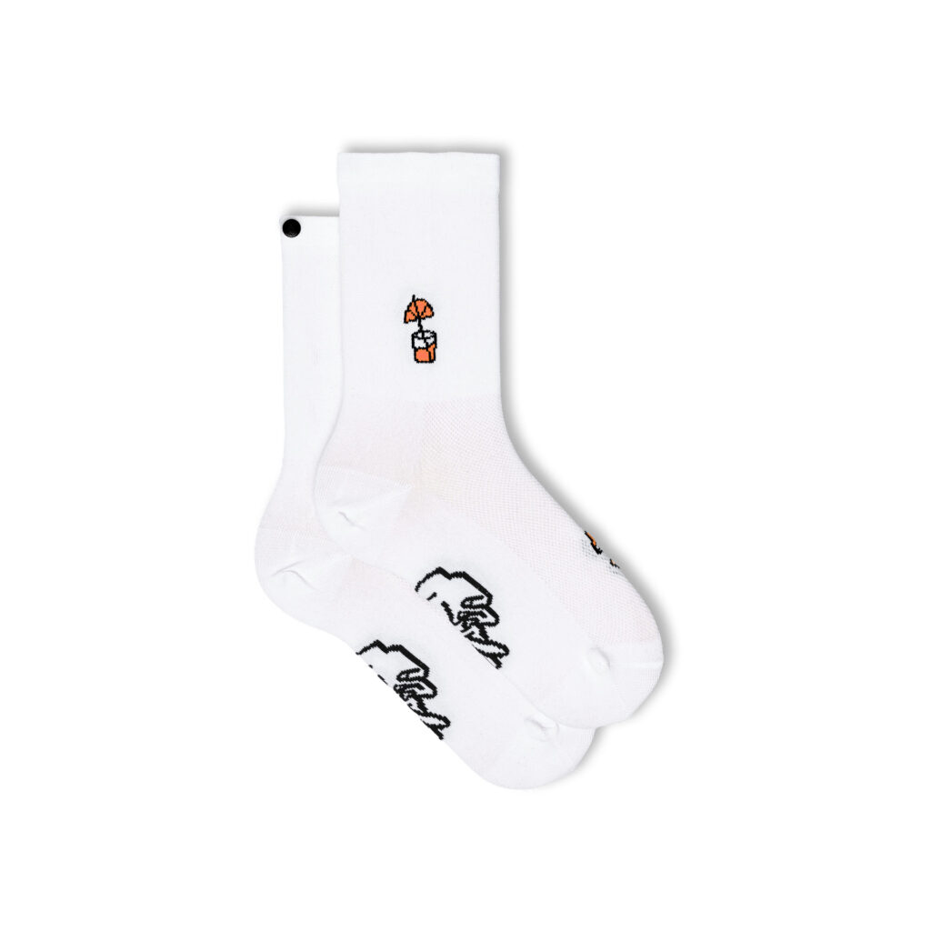 Fingerscrossed Classic Andiamo! Aperitivo Fahrradsocken 43-46 white