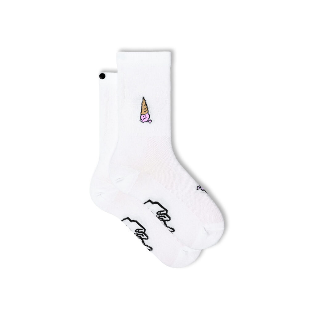 Fingerscrossed Classic Andiamo! Gelato Fahrradsocken 35-38 white