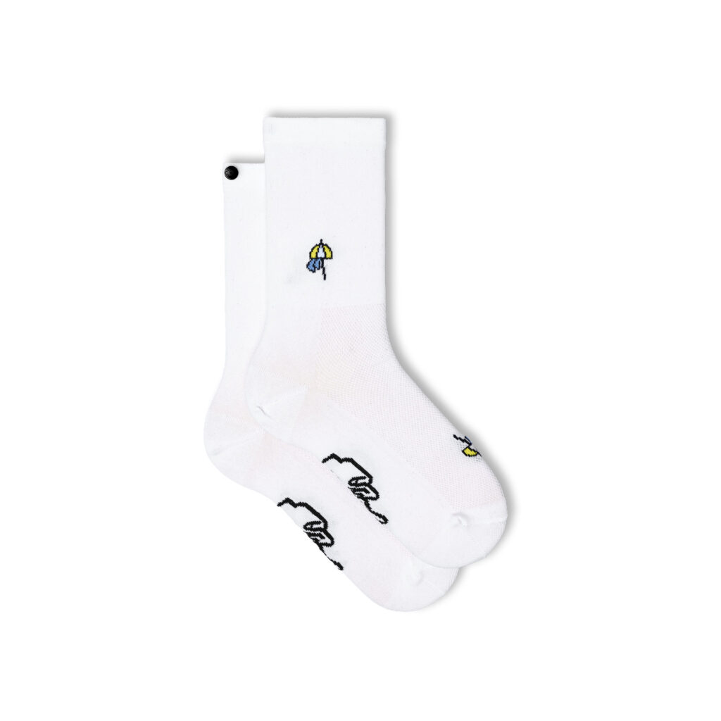 Fingerscrossed Classic Andiamo! Spiaggia Fahrradsocken 43-46 white