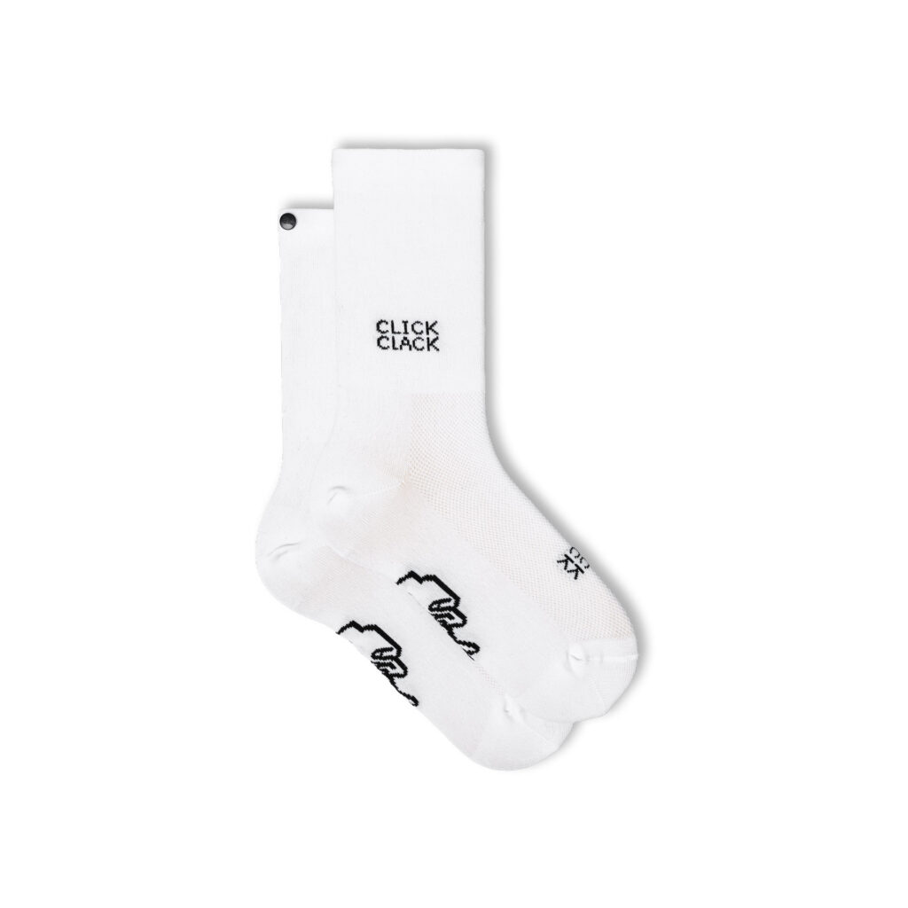 Fingerscrossed CLASSIC RITUALS CLICK CLACK Fahrradsocken 35-38 white