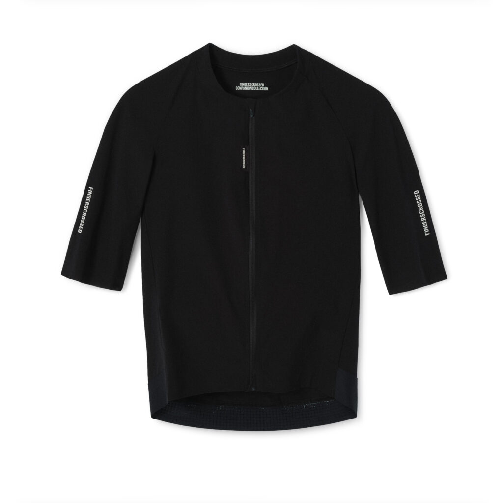 Fingerscrossed Companion Jersey Men kurzarm Fahrradtrikot Herren XS black
