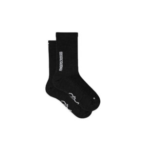 Fingerscrossed Light Merino Silk Socks warme Fahrradsocken 39-42 black