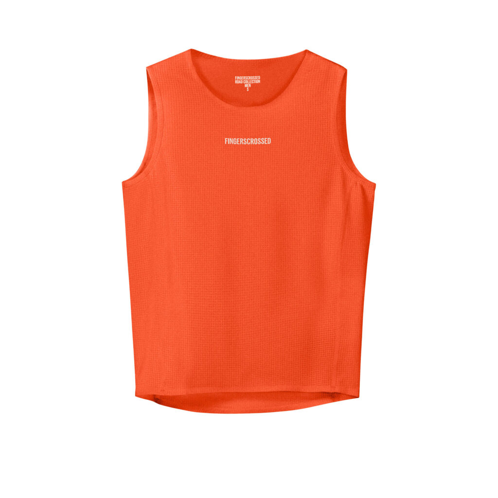 Fingerscrossed Road Baselayer Men Fahrrad-Funktionsunterwäsche L poppy red