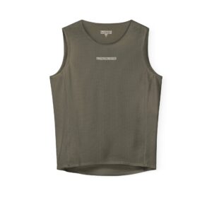 Fingerscrossed Road Baselayer Men ärmelloses Funktionsunterhemd Herren L olive