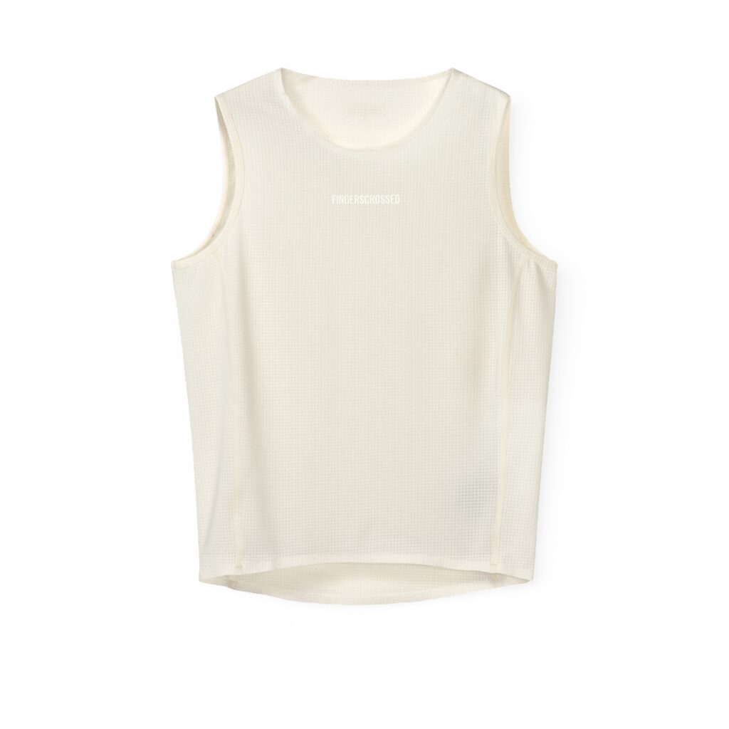 Fingerscrossed Road Baselayer Men ärmelloses Funktionsunterhemd Herren XS antique cream