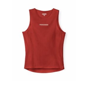 Fingerscrossed Road Baselayer Women ärmelloses Funktionsunterhemd Damen XL brick