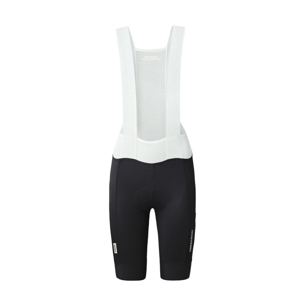 Fingerscrossed Road Bib Light Men Kurze Trägerhose Herren S black