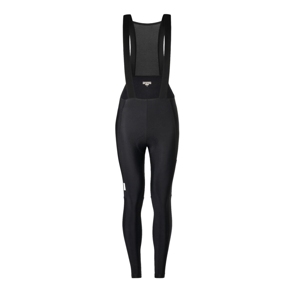 Fingerscrossed Road Bib Long Thermal Women lange Fahrradhose für Damen L black