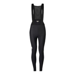 Fingerscrossed Road Bib Long Thermal Women lange Fahrradhose für Damen M black