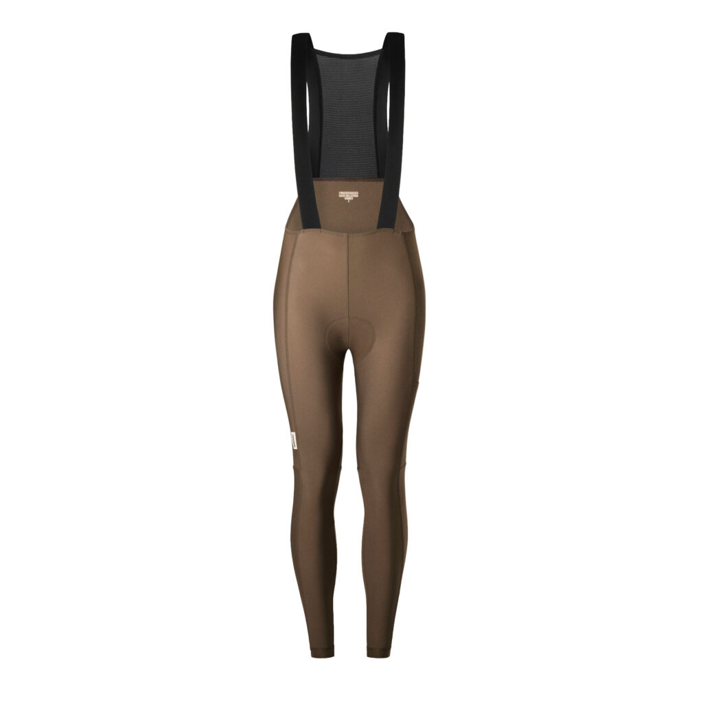Fingerscrossed Road Bib Long Thermal Women lange Fahrradhose für Damen S ground