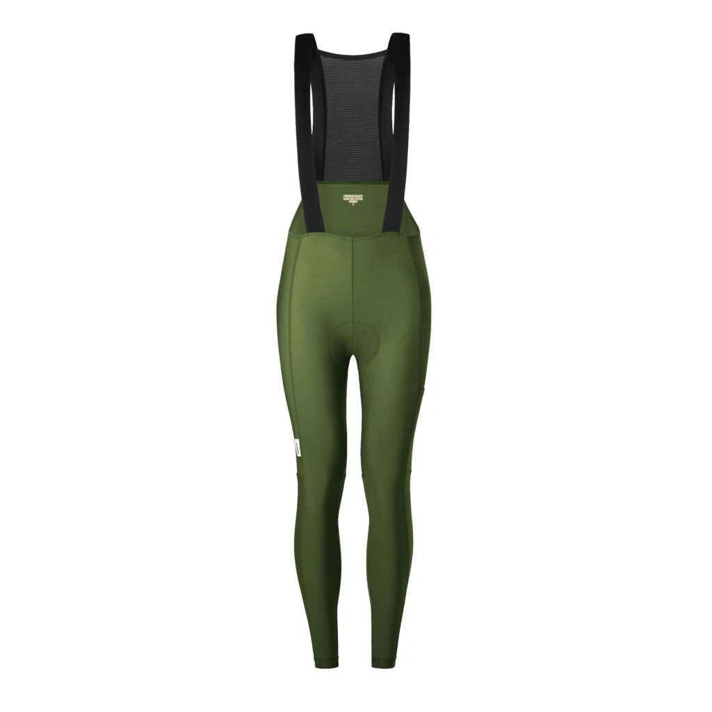 Fingerscrossed Road Bib Long Thermal Women lange Fahrradhose für Damen XL zeder