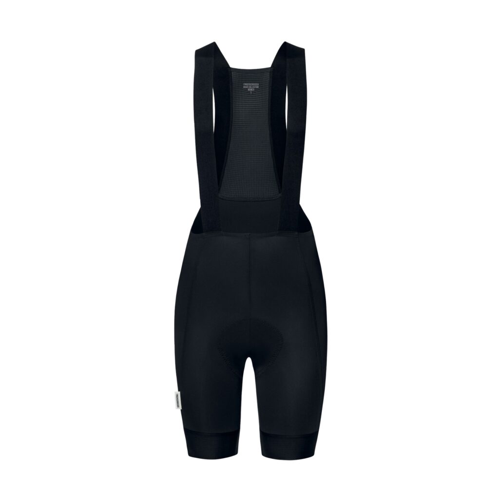 Fingerscrossed Road Bib Women kurze Fahrradhose Damen L black