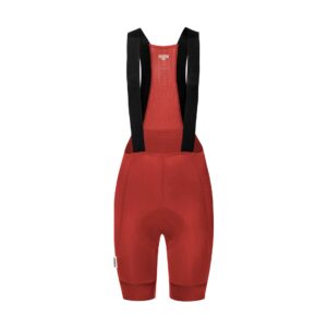 Fingerscrossed Road Bib Women kurze Fahrradhose Damen XS brick