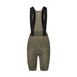 Fingerscrossed Road Bib Women kurze Fahrradhose Damen XXS olive