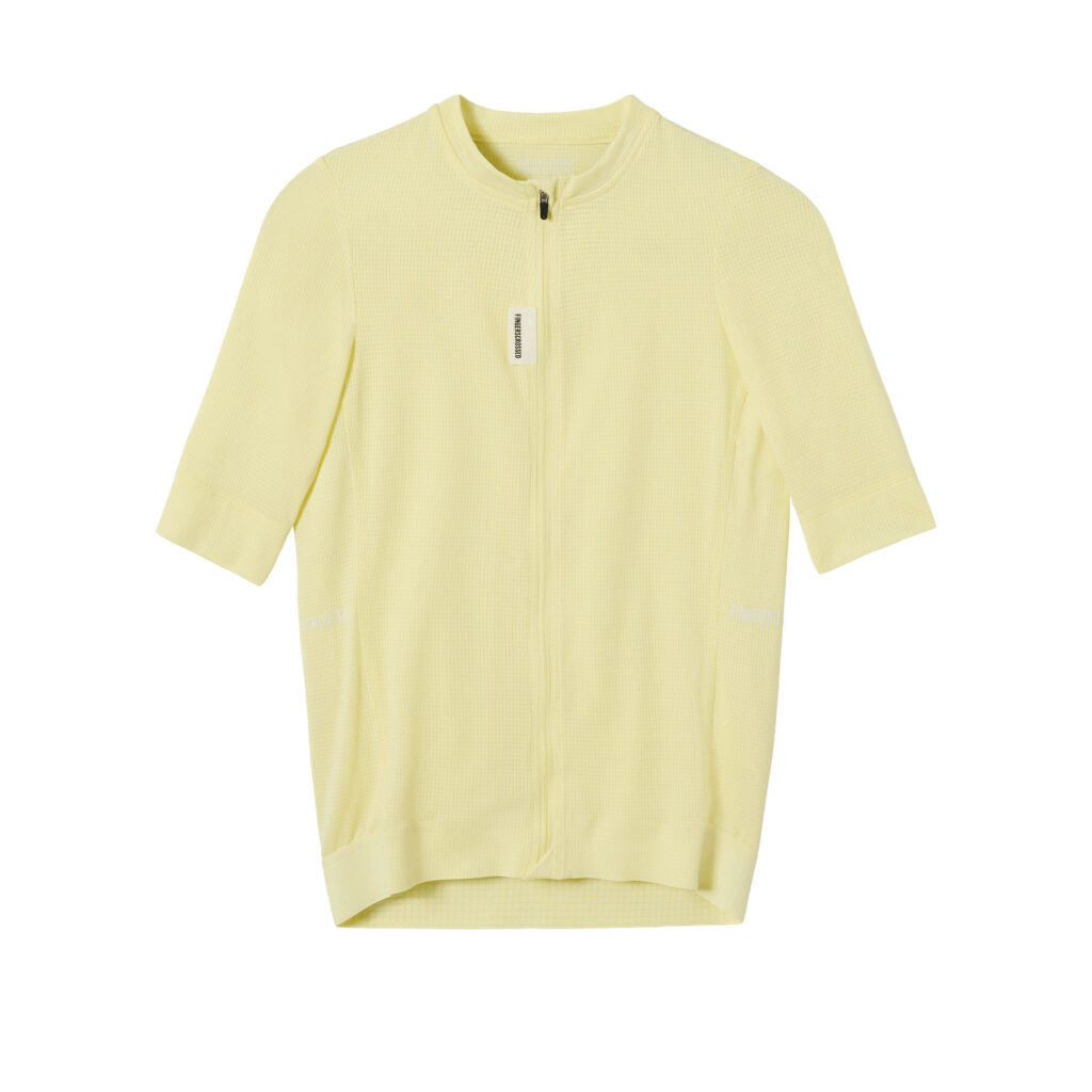 Fingerscrossed Road Jersey Super Light Men Kurzarm Fahrradtrikot Herren M butter yellow