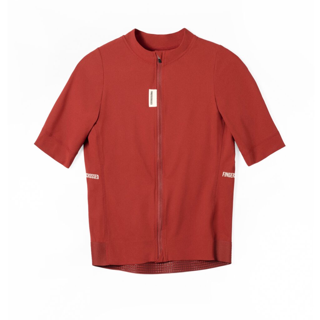 Fingerscrossed Road Jersey Women kurzarm Fahrradtrikot Damen XL brick