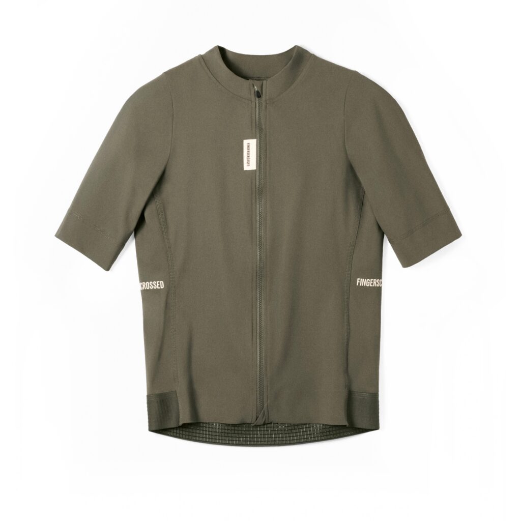 Fingerscrossed Road Jersey Women kurzarm Fahrradtrikot Damen XS olive
