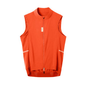 Fingerscrossed Road Wind Vest Men Fahrrad-Windweste Herren M poppy red