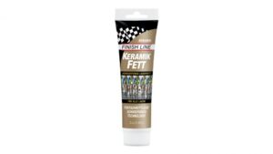 Finish Line Keramik Fett 60g Tube - Hochleistungs-Schmierfett für Lager, Naben, Tretlager und Steuersätze, wasserbeständig, reibungsarm, langlebiger Schutz