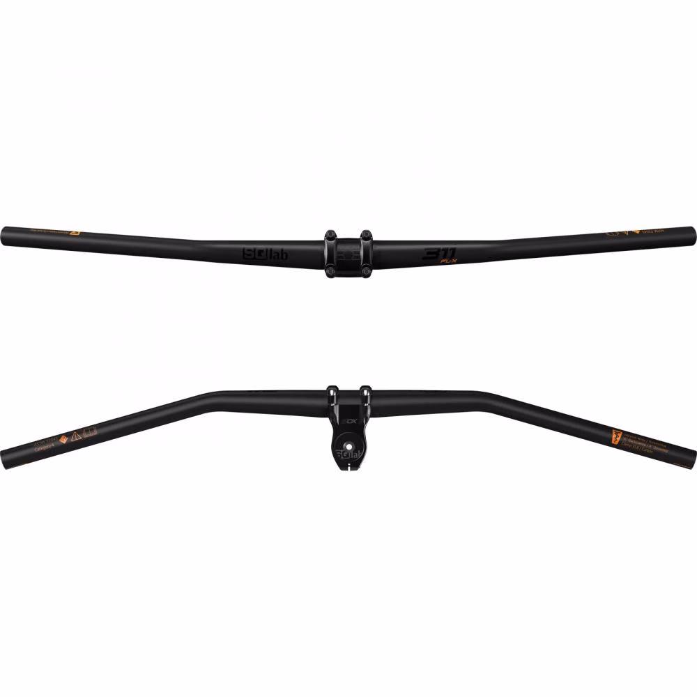 FL-X 31.8 mm SQlab Lenker 311 FL-X Carbon 16° low Ø 31 - 8 mm 740 mm Rise 15 mm schwarz