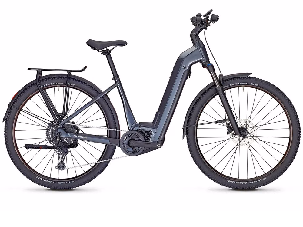 Focus Aventura² 6.7 Low | Trekking E-Bike | 29" | 625Wh Bosch CX | diamondblack glossy Größe: 52 cm