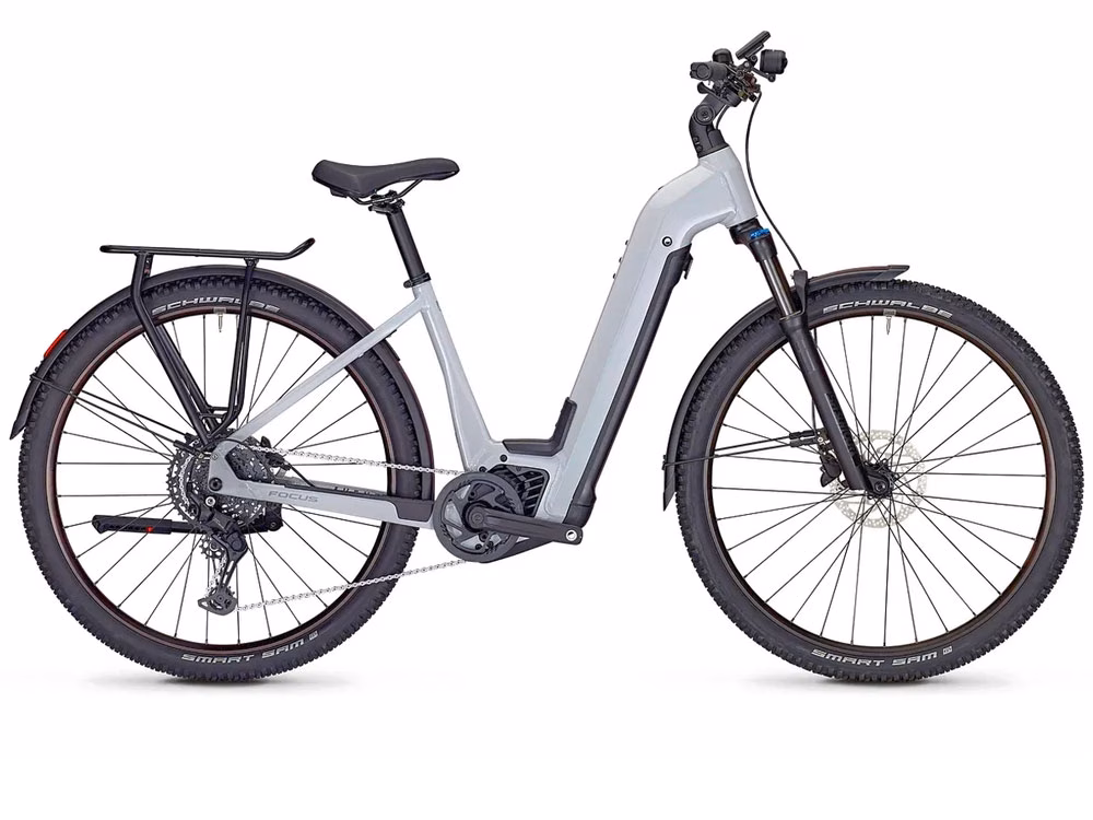 Focus Aventura² 6.7 Low | Trekking E-Bike | 29" | 625Wh Bosch CX | lightgrey glossy Größe: 52 cm