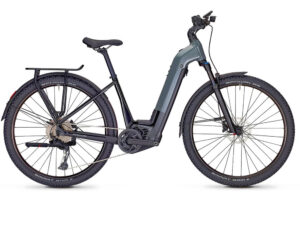 Focus Aventura² 6.8 Wave Trekking E-Bike (29" | 750Wh | schiefergrau glänzend / magicblack glänzend) Größe: 52 cm