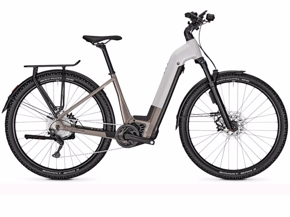 Focus Planet² 6.8 ABS Low | City E-Bike | 29" | 625Wh Bosch CX | lightgrey glossy / moonstonegrey glossy Größe: 40 cm