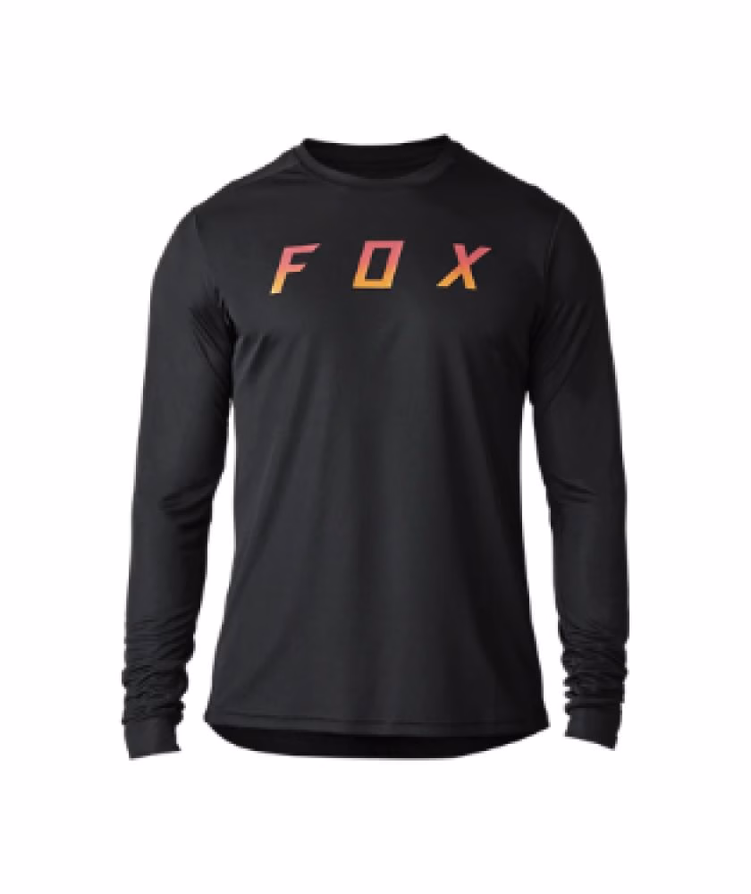 FOX Jerseys RANGER LS JERSEY DOSE Black Größe S
