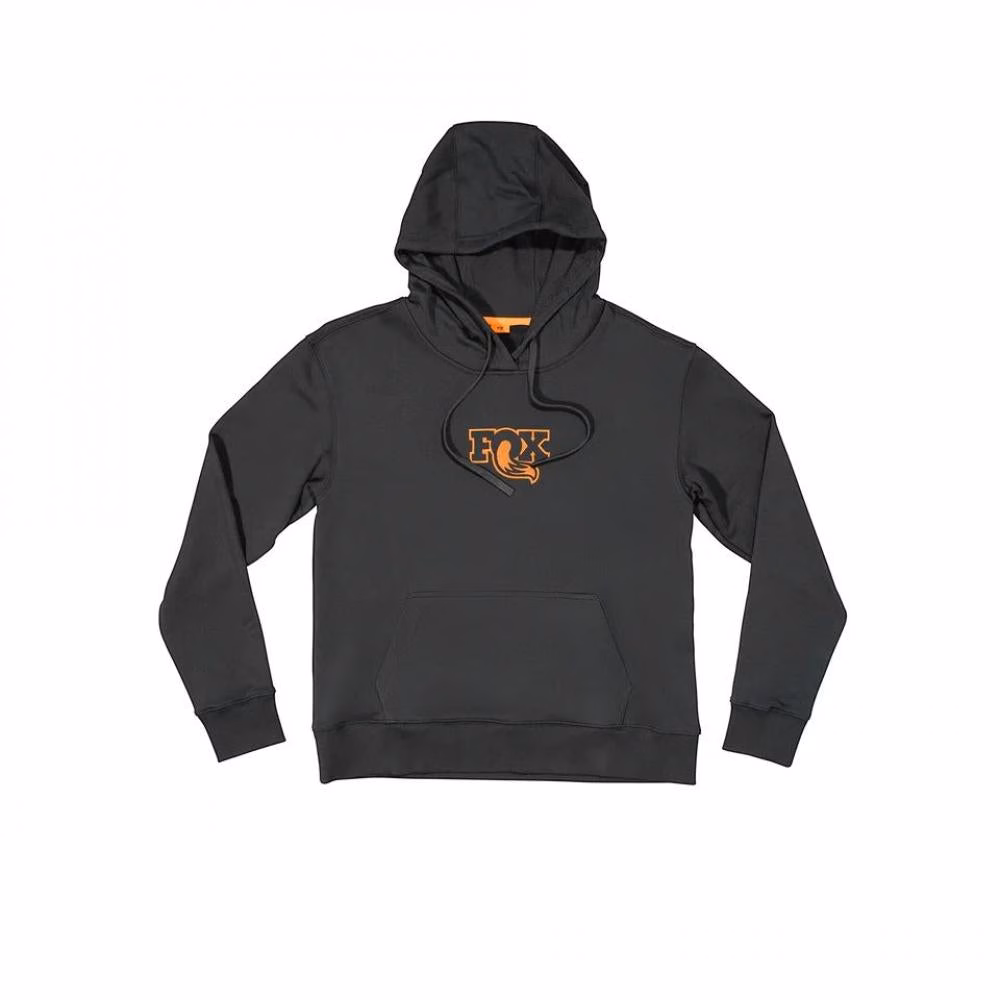 FOX Logo Pullover Hoodie Schwarz M - 300 g/m² Baumwollmix