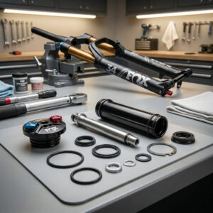 FOX Service Set 34 Grip X2 Topcap Assy - zuverlässige Wartung für deine Federgabel
