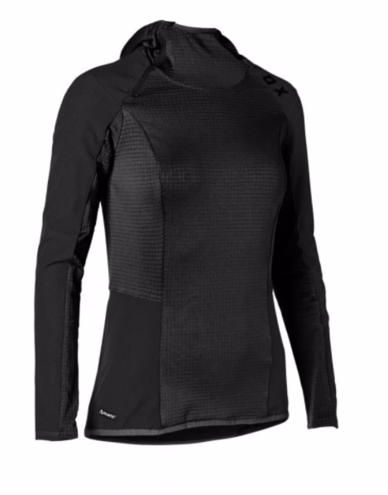 Fox Women Defend Thermo Hoodie Kapuzenpullover Black Größe XS