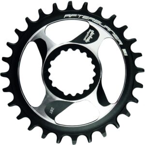 FSA Afterburner Kettenblatt MTB Direct Mount 28 T Schwarz - MegaTooth Aluminium AL7075