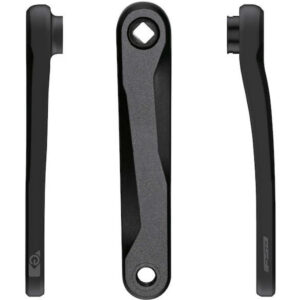 FSA CK-746-2 Kurbelarme E-Bike 175 mm JIS Schwarz - Yamaha & Shimano kompatibel