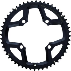 FSA Gossamer ABS Kettenblatt 110 mm x 50 T - 4-Arm Road Kettenblatt Schwarz/Silber