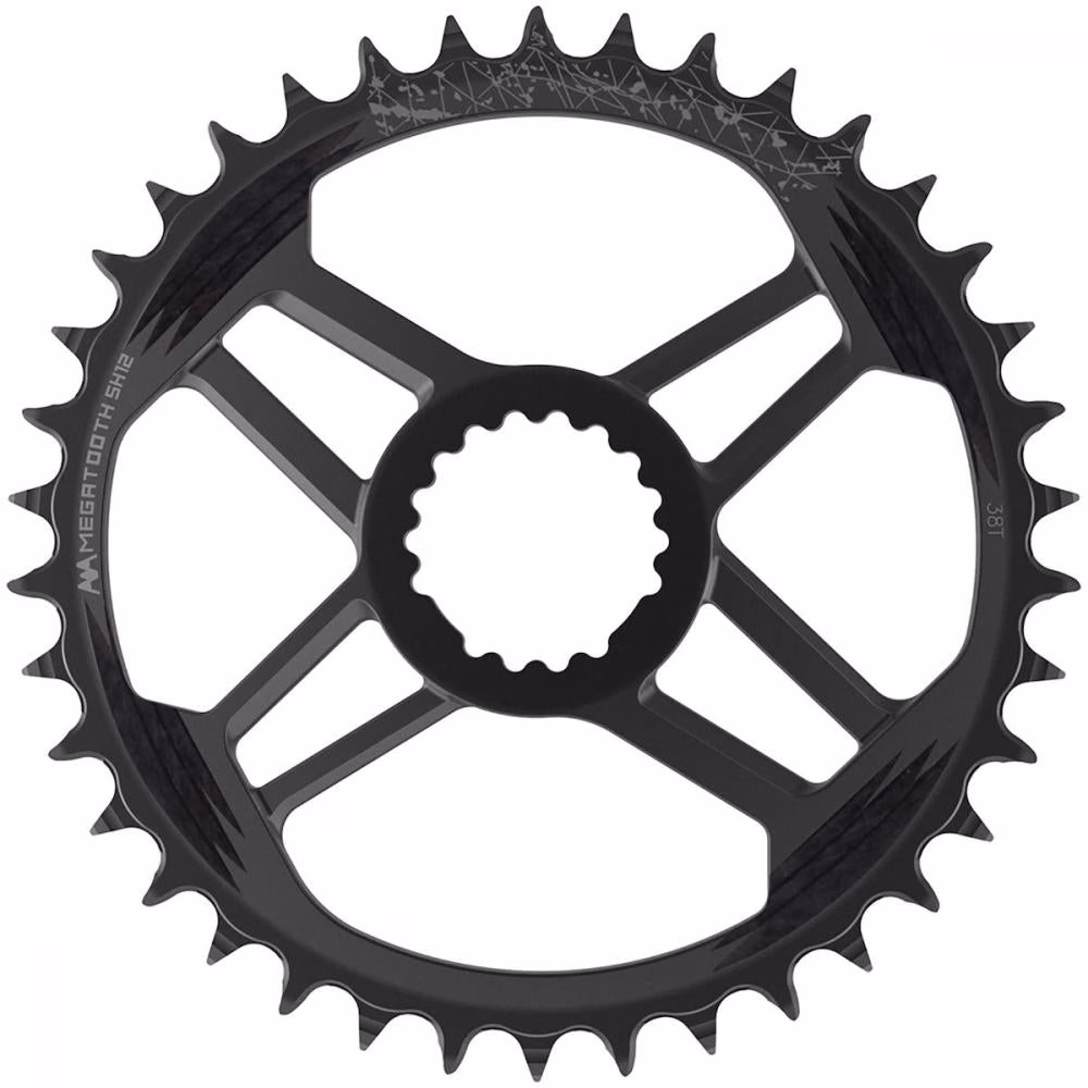 FSA Gradient Modular Megatooth Kettenblatt 30T Schwarz - Direct Mount für 12-fach