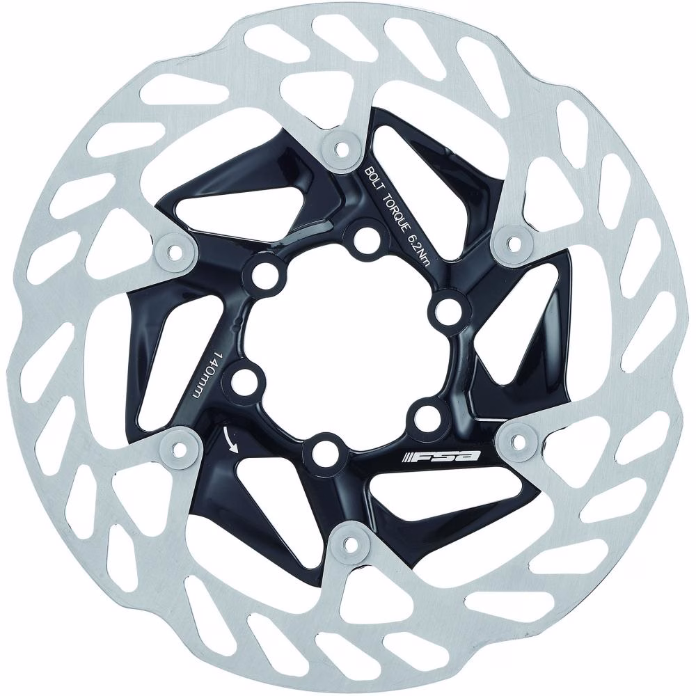 FSA K-Force WE Bremsscheibe 140 mm 6-Loch - Leicht & Aerodynamisch