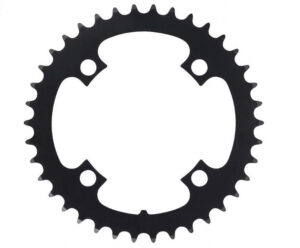 FSA Kettenblatt E-Bike 4-Arm 104 mm x 40 T Schwarz - Megatooth-Technologie für Bosch & Yamaha