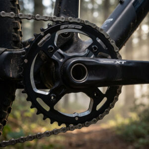 FSA Kettenblatt MTB 4-Arm 3x 104 mm x 32 T Schwarz - präzises Schalten für MTB-Antriebe