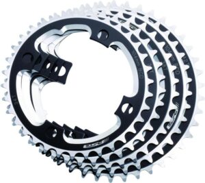 FSA Kettenblatt MTB DH Pro 4-Arm 104 mm x 42 T Schwarz - robustes Singlespeed-DH-Kettenblatt