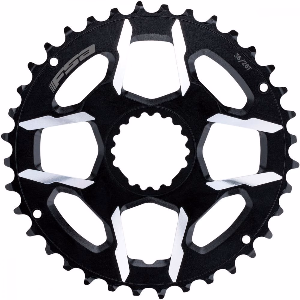 FSA Kettenblatt MTB K-Force Direct Mount Modular 36 T Schwarz - CNC-gefräst, 119 g
